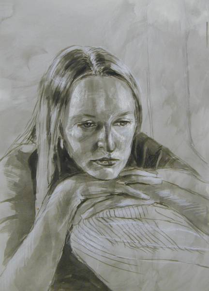 Study for Portrait of Ruth