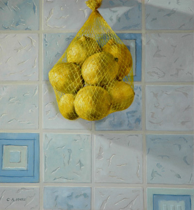 Image of painting 'Still life with lemons'