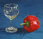 Still Life with Red Pepper