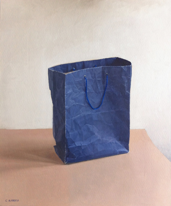 Tatty Blue Bag